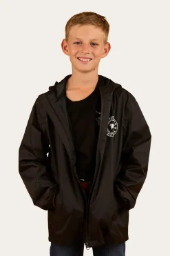 Online Ringers Western Signature Bull Kids Spray Jacket - Black