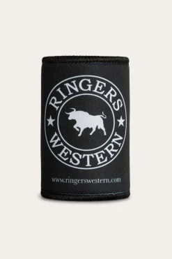 Ringers Western Signature Bull Stubby Cooler - Black