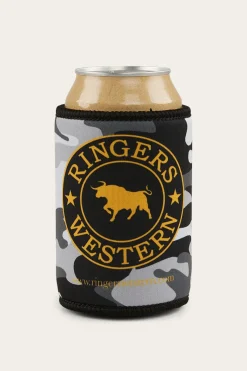 Best Ringers Western Signature Bull Stubby Cooler - Grey Camo