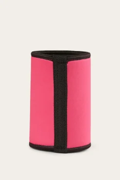 New Ringers Western Signature Bull Stubby Cooler - Pink