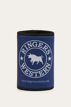 Clearance Ringers Western Signature Bull Stubby Cooler - Navy