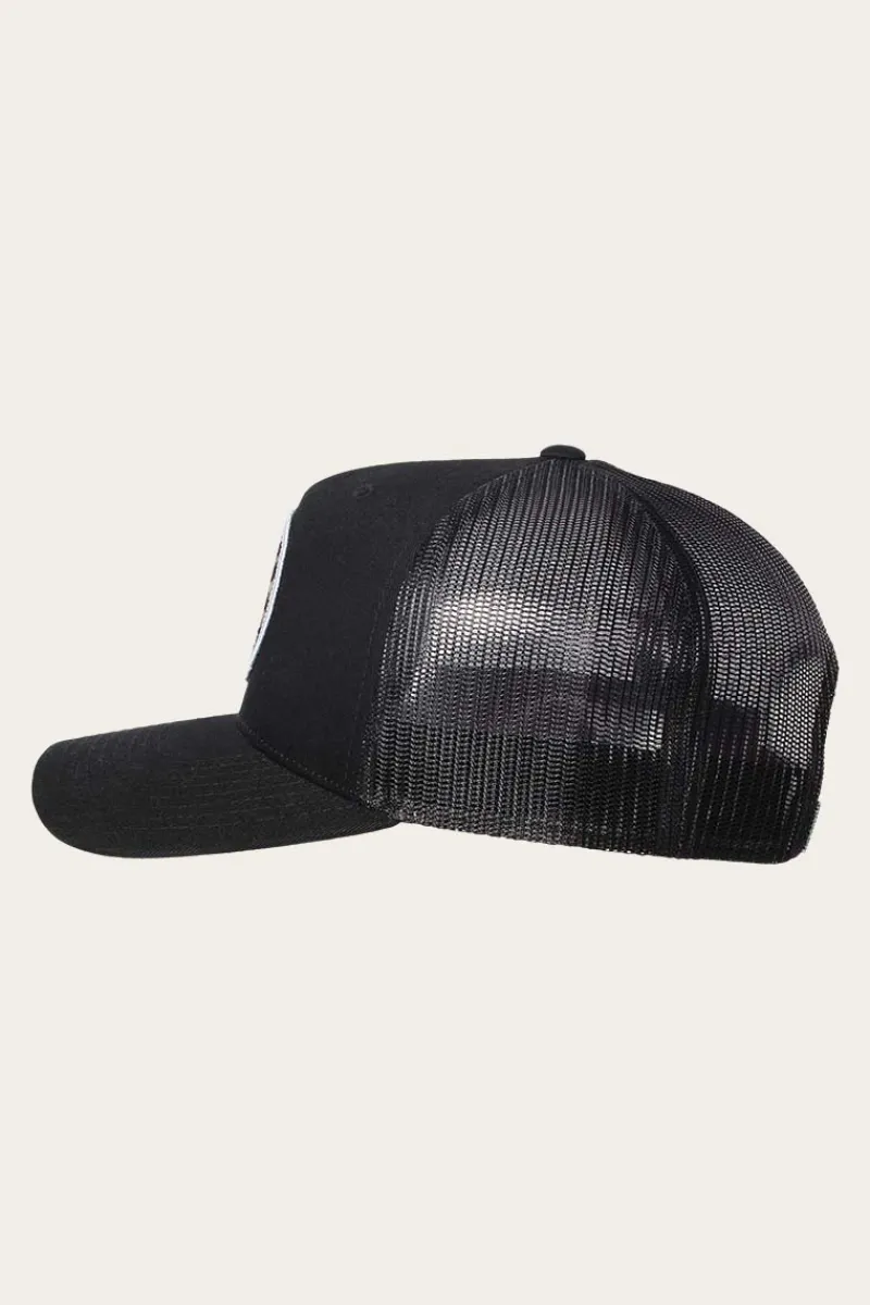 New Ringers Western Signature Bull Trucker Cap - Black/Camo