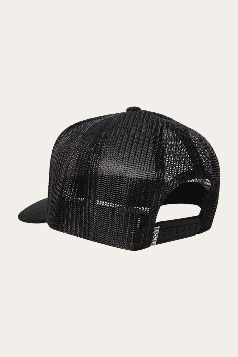 New Ringers Western Signature Bull Trucker Cap - Black/Camo