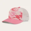 Clearance Ringers Western Signature Bull Trucker Cap - Pink Camo