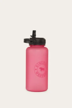 Sale Ringers Western Sippy Lid with Straw - Black