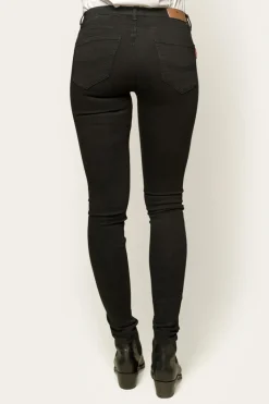 New Ringers Western Sophie Womens Skinny Leg Jeans - Black