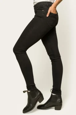 New Ringers Western Sophie Womens Skinny Leg Jeans - Black
