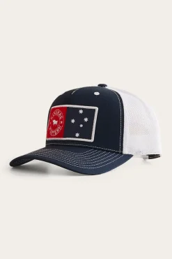 Outlet Ringers Western Southern Son Trucker Cap - Navy