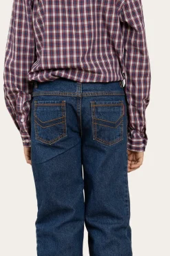 Ringers Western Southwest Kids Relaxed Fit Jean - Mid Wash Blue