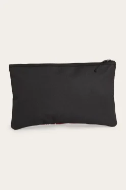 Sale Ringers Western Spencer Pencil Case - Burgundy/Black