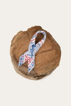 Best Ringers Western Summer Days Bandana Scarf - White