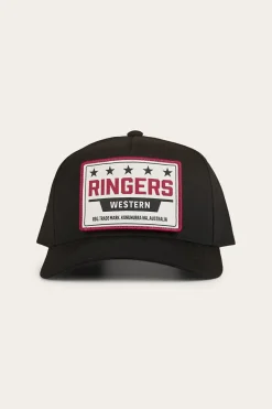 Online Ringers Western Switcheroo Baseball Cap - Black