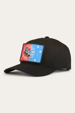 Online Ringers Western Switcheroo Baseball Cap - Black
