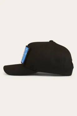 Online Ringers Western Switcheroo Baseball Cap - Black