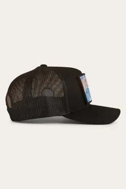 Online Ringers Western Switcheroo Trucker Cap - Black