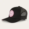 Online Ringers Western Tara Ponytail Trucker Cap - Black