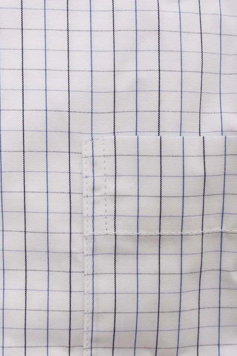Sale Ringers Western Territory Womens Check Dress Shirt - White/Blue