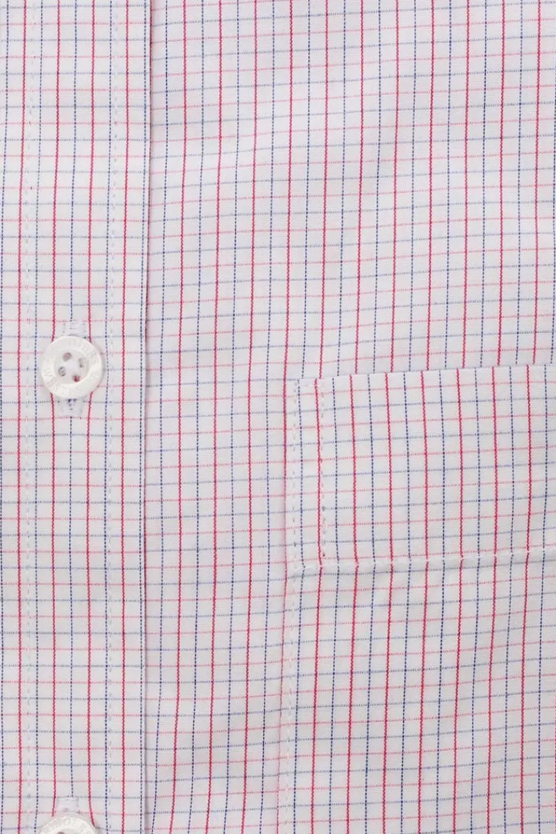 Ringers Western Territory Womens Check Dress Shirt - Red/Blue
