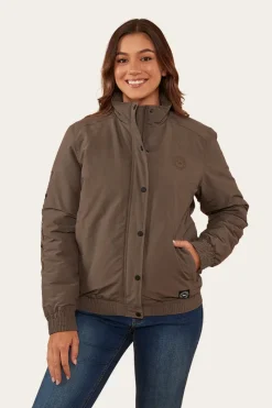 Clearance Ringers Western Tesbury Womens Jacket - Brown/Military