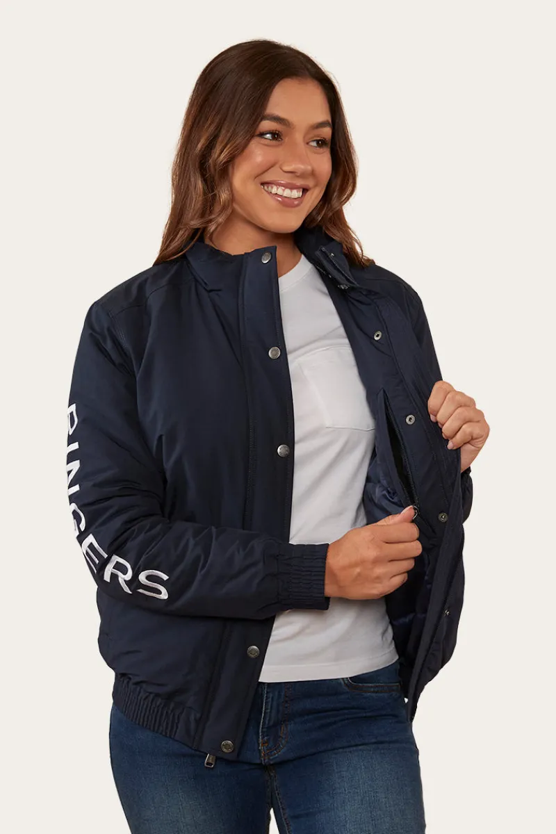 Best Ringers Western Tesbury Womens Jacket - Navy/White