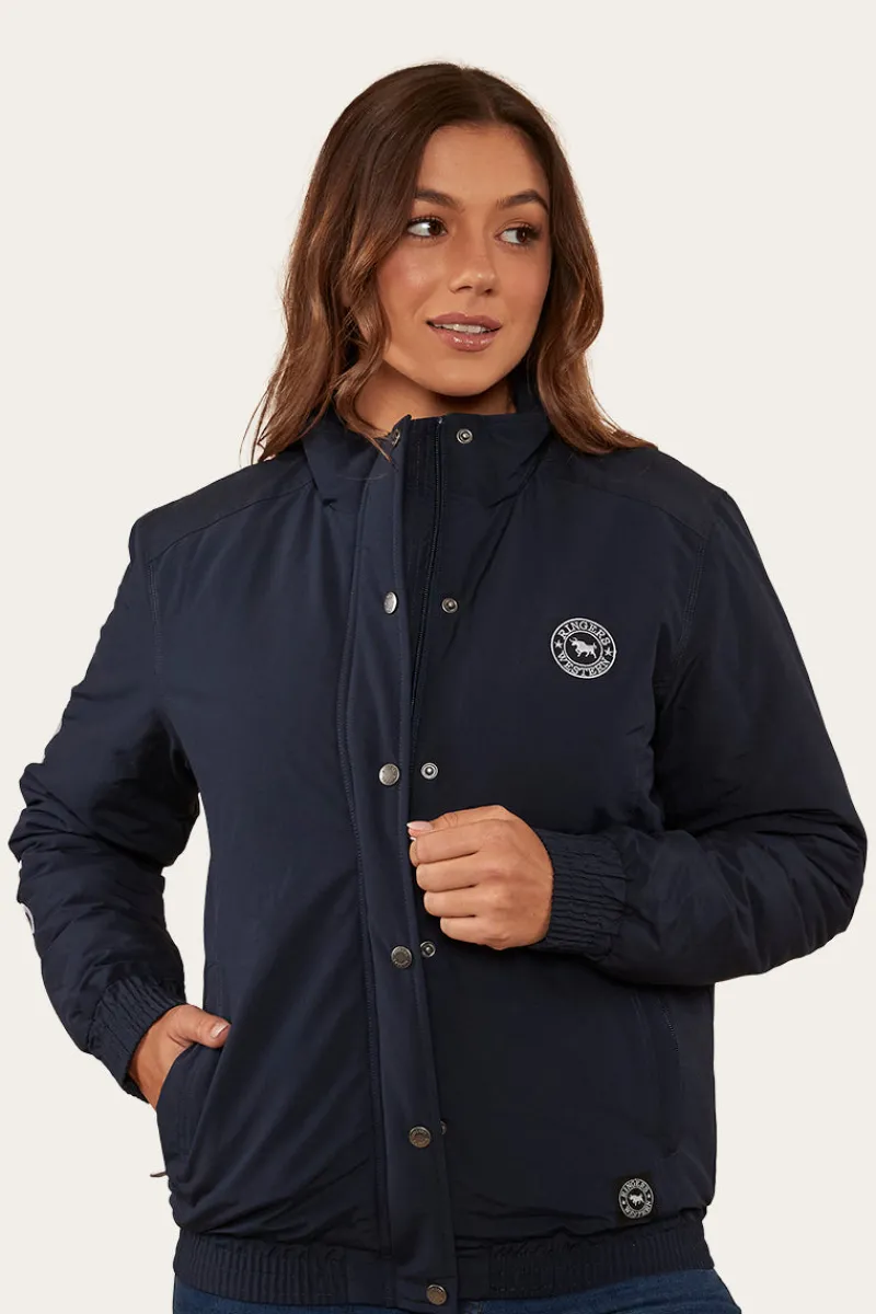 Best Ringers Western Tesbury Womens Jacket - Navy/White