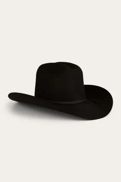 Discount Ringers Western The Marshall 20X Beaver - Black