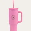 Clearance Ringers Western The Original Roadie Drink Bottle - Pastel Pink
