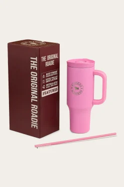 Clearance Ringers Western The Original Roadie Drink Bottle - Pastel Pink