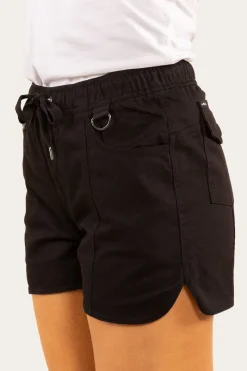 Best Ringers Western Tora Womens Heavy Weight Ruggers - Black