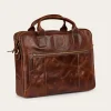 Clearance Ringers Western Toro Briefcase - Cognac