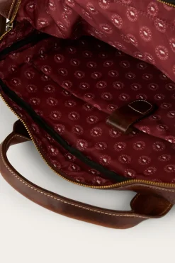 Clearance Ringers Western Toro Briefcase - Cognac