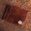 Hot Ringers Western Toro Midi Wallet - Cognac