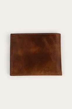 Hot Ringers Western Toro Midi Wallet - Cognac