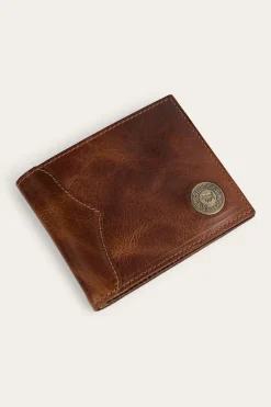Hot Ringers Western Toro Midi Wallet - Cognac