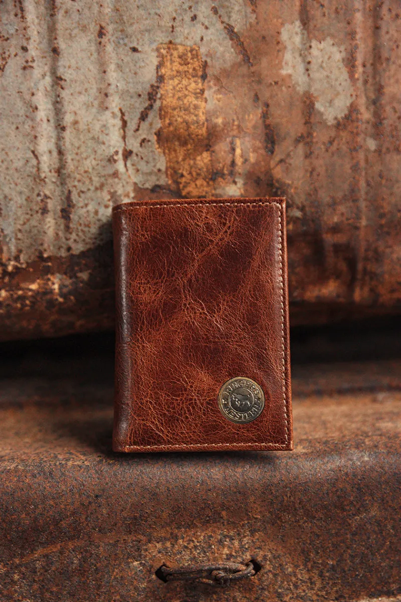 Online Ringers Western Toro Vertigo Wallet - Cognac