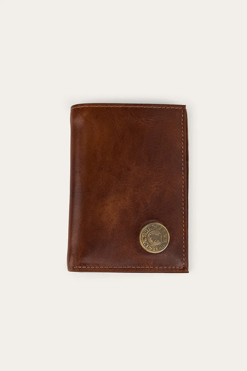 Online Ringers Western Toro Vertigo Wallet - Cognac