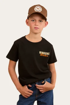 Discount Ringers Western Truck Yeah Boys Classic Fit T-Shirt - Black