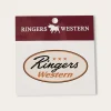 Ringers Western Up North Sticker - Dark Sand