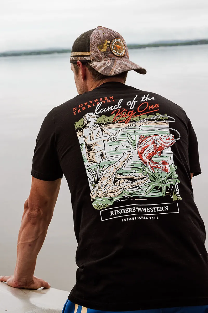 Sale Ringers Western Up North Unisex T-Shirt - Black