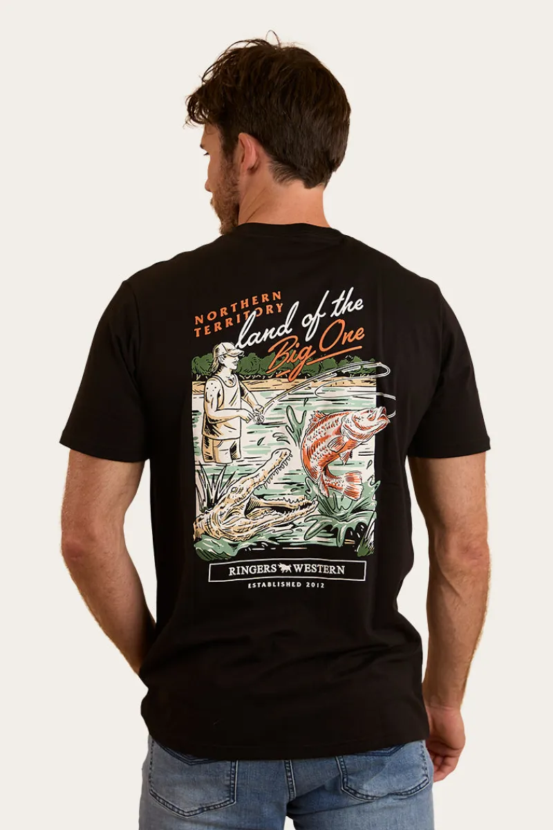 Sale Ringers Western Up North Unisex T-Shirt - Black