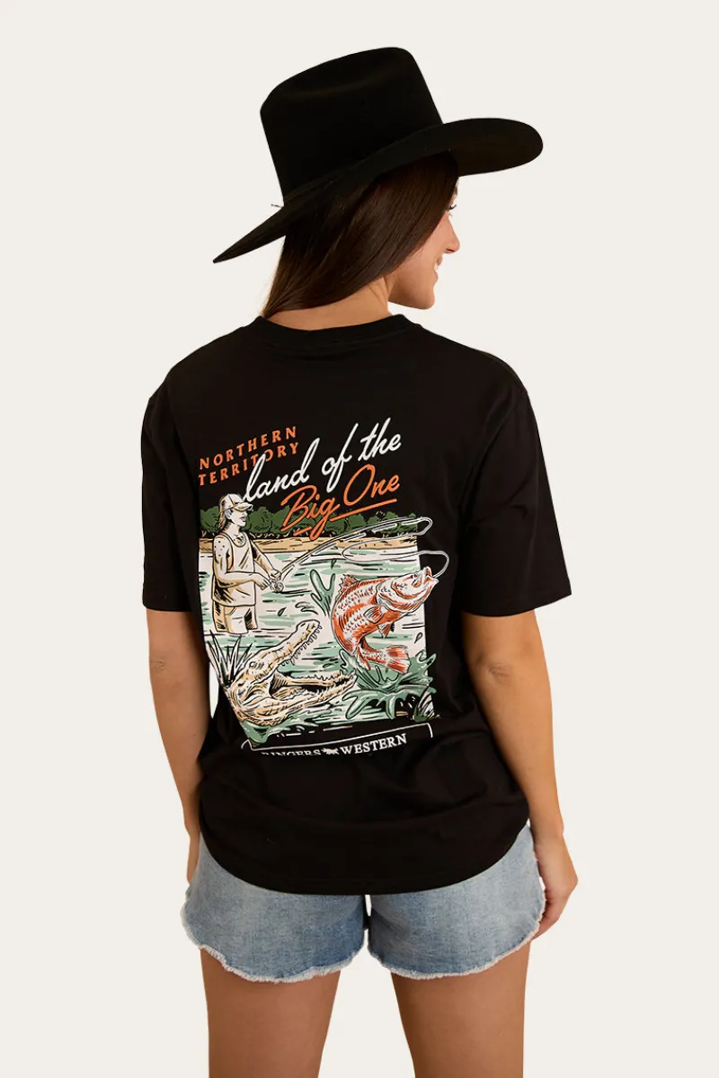 Sale Ringers Western Up North Unisex T-Shirt - Black