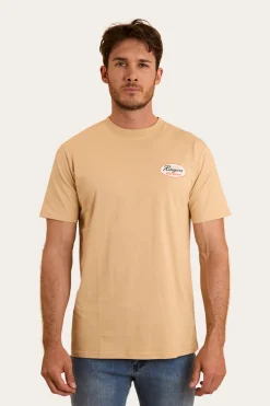 Best Ringers Western Up North Unisex T-Shirt - Dark Sand