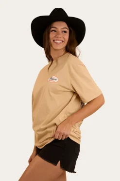 Best Ringers Western Up North Unisex T-Shirt - Dark Sand