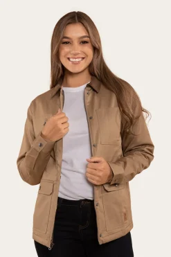 New Ringers Western Venture Womens Jacket - Tan