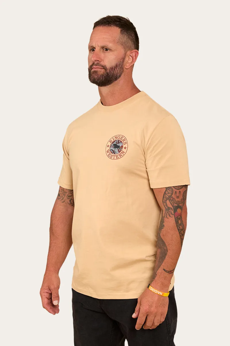 New Ringers Western Walkabout Warrior Unisex T-Shirt - Dark Sand