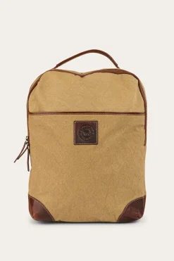 Outlet Ringers Western Waxicanvas Backpack - Sand