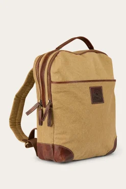 Outlet Ringers Western Waxicanvas Backpack - Sand
