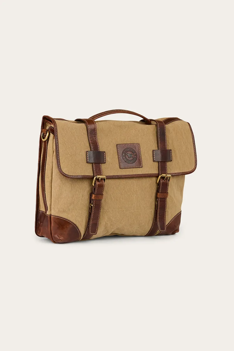 Outlet Ringers Western Waxicanvas Messenger - Sand