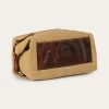 Outlet Ringers Western Waxicanvas Toiletry Bag - Cognac