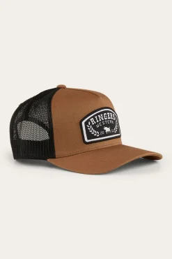 Outlet Ringers Western Wheatbelt Trucker Cap - Clay